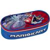 panini Portapenne Ovale Super Mario Kart Blu 2022 Cancelleria Scuola Bambino