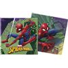 Party Kit 20 Tovaglioli di Carta Spiderman Uomo Ragno per Feste Party Compleanno