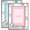Atelier Argenti Cornice Porta Foto In Argento Atelier Regalo Nascita Bimbo Bimba Orso Blu o Rosa