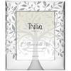 Valenti Cornice In Argento Thilia Albero Della Vita Foto 18 x 24 Retro In Mogano Bianco