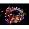 Euronatale Catena luci Natale 180 LED 18+5 m Luce Fissa Filo in Rame Decorazioni