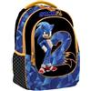 Maricart Zaino Scuola Ovetto Organizzato e/o Astuccio 3 zip Sonic 2 2023