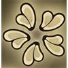Plafoniera da soffitto a fiore 60w lampada led 5 petali lampadario moderno