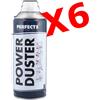 Perfects Spray Aria Compressa 400 ml con Cannuccia Soffio Potente per Pulizia Pc Tastiere