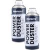 Perfects Spray Aria Compressa 400 ml con Cannuccia Soffio Potente per Pulizia Pc Tastiere