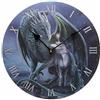 Puckator Orologio Legno Da Muro Parete Unicorno e Drago By Lisa Parker Batterie Incluse