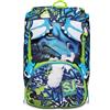 Sj Gang Seven Sj Zaino scuola Sdoppiabile estensibile e/o Astuccio 3 zip Big Draggy boy 23
