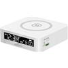 Marathon Sveglia Orologio Digitale Doppia Ricarica Veloce Wireless Marathon 11cm BIANCO