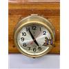 Orologio da parete nautico in ottone Polaris vintage orologio al quarzo marin...