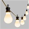 Lotti Importex Lotti Catena Luminosa con 10 Lampadine LED Ø67mm Luce Calda Feste Party Natale