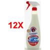CHANTECLAIR 12 X Chanteclair Sgrassatore Universale Disinfettante Trigger 600 Ml Spray