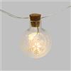 Lotti Importex Catena Luminosa con 15 Sfere LED in Vetro Ø25 mm Luci di Natale Vari Motivi