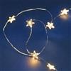 Lotti Importex Lotti Catena 20 Stelle MicroLED 1,9m Bianco Caldo Batteria Luci Natale Stelline