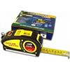 C4S Livella laser misuratore metro multifunzione 5 metri puntatore livellare luce