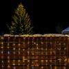 Lotti Importex Lotti Tenda Luminosa Curtain 2x2m 200 SMD LED Bianco Caldo e Multicolore Timer