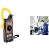 PINZA AMPEROMETRICA DIGITALE AUTO MULTIMETRO 1000a AC/DC TESTER PUNTALI FONTINA