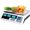 AMC Bilancia elettronica digitale da banco professionale 40kg divisione 2g 7 memorie