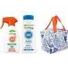 Dermolab Crema Solare Protezione 50 Set Mare Spiaggia Latte Doposole Borsa Frigo