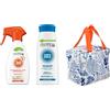 Dermolab Crema Solare Protezione 30 Set Mare Spiaggia Latte Doposole Borsa Frigo