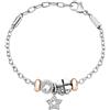Morellato Bracciale Donna Acciaio Componibile MORELLATO Drops Con 3 Charms SCZ786