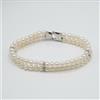 Miluna Bracciale Miluna di perle coltivate in ostrica e oro bianco 18kt COD. MI.1