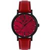 BMW Orologio Uomo In Pelle MINI COOPER BMW Swiss Made MI2172M/60 Rosso Dettagli Neri