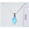 Atelier Argento Collana Donna Atelier Argento 925 Ciondolo di Cristallo Swarovsky Autentico A06