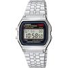 Casio Orologio Casio Uomo Donna Digitale Bracciale Acciaio Vintage Luce A159W-N1DF