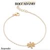 Boccadamo Bracciale Boccadamo argento con fiore di zirconi GBR033D