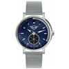 Mini Cooper / BMW Orologio Uomo MINI COOPER BMW In Acciaio Maglia Milano Swiss Made Quadrante Blu