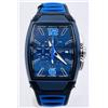 Locman Orologio Uomo Locman Tremila Cronografo Titanio Acciaio Gomma Total Blu Raro