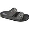 GELATTTO ciabatte uomo 2 strappi plantare gel WOODSTOCK MAN 2.0 GRAFITE morbidis