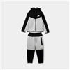 NIKE TUTA NSW TECH FLEECE - NERO/GRIGIO - 86M880-G0E