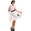M Other Me My Other Me Costume Pink Lady Doggie Ragazza Feste Halloween Carnevale Grease