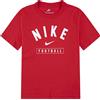 NIKE T-SHIRT FOOTBALL - ROSSO/BIANCO - 86N340-U10