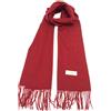 Cashmere Unisex scarf mixed 30% cashmere 30% wool solid color gift idea 2000 Nuovo