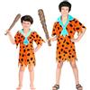 Widmann Costume ragazzo dell'età della pietra vestito Carnevale Flinstones