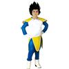 Guirca Costume Carnevale Vegeta Dragon Ball Vestito Super Sayan Ninja Party