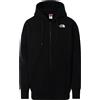 THE NORTH FACE TNF FELPA OPEN GATE FULL ZIP - NERO - NF0A55GPJK31