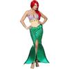 Widmann costume sirena Vestito Carnevale Poseidone donna party festa
