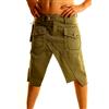 FLY GIRL Gonna cargo donna minigonna spacchi tasche asimmetrica borchie new 2163 .