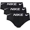 NIKE SLIP BRIEF 3PK - NERO - KE1006-UB1