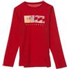 BILLABONG T-SHIRT SPLIT M/L BOYS - ROSSO - CODICE Q2LS04-2656