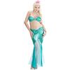 Widmann Costume Sirena vestito Carnevale sirenetta donna party feste