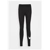 NIKE LEGGINGS SWOOSH - NERO/BIANCO - CZ8530-010