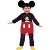 Disney Costume Carnevale Topolino Bambino 6-12 Mesi Vestito Mickey Mouse Bimbo