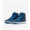 NIKE AIR JORDAN 1 RETRO HIGH OG GS - NERO/BLU - 575441-404