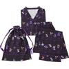 Pokemon Center Halloween Ghost Chateau Roomwear con custodia con coulisse tag...