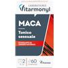 Vitarmonyl Maca - Adattogeno e Stimolante Naturale - 60 Compresse | Radice Maca - Supporto Energetico Uomo e Donna, Riduce la Stanchezza Fisica e Mentale - Senza Glutine, Vegano - 1 Mese