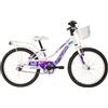 MYLAND Bici Bambina 20" Fucsia City Girl 1V Acciaio Myland Bianco Rosa Bimba